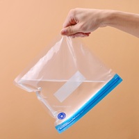 Sacs de conservation sous vide réutilisables en PA/PE gaufré avec fermeture éclair, résistants aux odeurs, gain de place, pour aliments secs et humides, rangement de cuisine