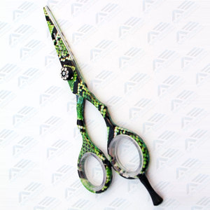 กรรไกรตัดผมสแตนเลสแบบมืออาชีพเคลือบเพื่อการดูแลความงามที่มีความแม่นยำคุณภาพระดับพรีเมียม - Product Image 6