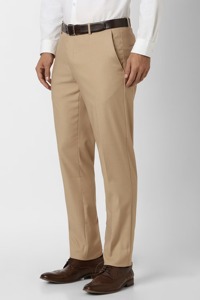 Pantalon décontracté slim pour homme, coupe décontractée et élégante, style professionnel et formel - Product Image 5