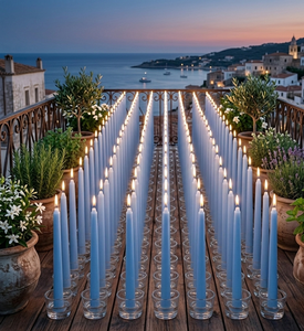 Velas Cónicas Midnight Elegance – Paquete al por Mayor, Perfecto para Pedidos al por Mayor, Organizadores de Eventos y Mayoristas - Product Image 2