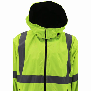 Winter Workwear <b>Hi</b> <b>Vis</b> Safety Softshell Jacket <b>Hi</b>-<b>Vis</b> Highly reflective Security wear Safety Softshell Jacket - Product Image 3