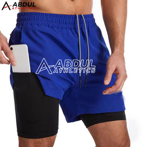 กางเกงขาสั้นออกกำลังกายผู้ชายสุดเท่ ออกแบบมาเพื่อการออกกำลังกาย วิ่ง และสวมใส่ลำลอง พร้อมความเบาสบายและกระชับพอดีตัว - Product Image 4