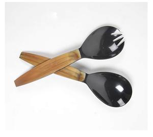 Ustensiles de salade de luxe écologiques, compatibles lave-vaisselle, pour la maison et la cuisine, fabriqués en Inde - Product Image 1