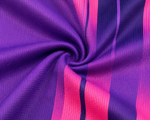 Conjunto de Camiseta de Fútbol para Hombre WARPRO, Degradado Morado y Rosa, Manga Corta, Absorbe la Humedad, Ajuste Atlético, Uniforme de Fútbol para Todas las Temporadas - Product Image 3