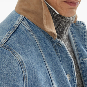 Wholesale 2026 New Arrival High Quality <b>Men's</b> <b>Jackets</b> <b>man</b> <b>Jackets</b> <b>jacket</b> For <b>Man</b> Stylish Custom New Designs <b>Men's</b> Denim <b>Jacket</b> - Product Image 6