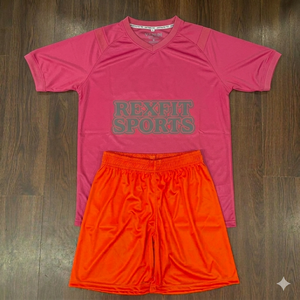 Conjunto de Baloncesto de Diseño Personalizado, Jersey y Pantalones Cortos de Secado Rápido, Uniforme Deportivo de Entrenamiento, Jersey de Fútbol, Uniforme de Fútbol Ajustado - Product Image 3