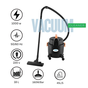 เครื่องดูดฝุ่นแบบกระป๋องบรรจุถุง18L น้ำหนักเบามีประสิทธิภาพสูงพร้อมแหล่งพลังงานไฟฟ้าวัสดุพลาสติกที่ทนทาน - Product Image 2