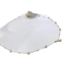 Collar de Perlas de Agua Dulce de Alta Gama, Versátil, para Primavera/Verano 2025, con Cadena de Clavícula Estilo Cielo Estrellado para Mujer - Product Image 4