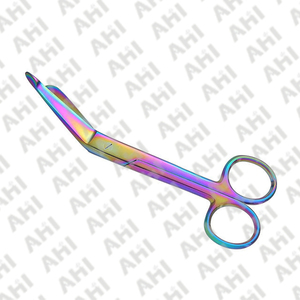 Latest Design Stainless Steel Lister Scissors Bandage Cutting Scissors Curved Blades ISO & CE Certified Instruments - Product Image 6