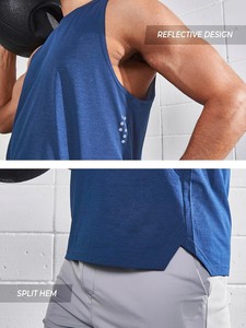 Débardeur côtelé en coton extensible pour homme – Confortable, décontracté, sportif, respirant et à séchage rapide – Vente en gros - Product Image 4