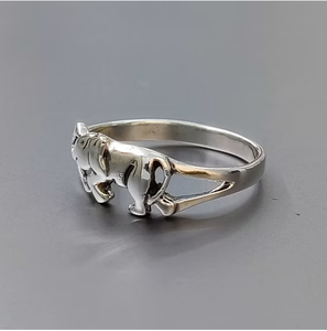 Anillo de Plata 925 Hecho a Mano con Diseño de Elefante Bohemio, Anillo Apilable con Motivo Animal, Joyería Fina JAIPUR SILVER - Product Image 2