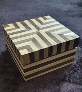 Hot Selling Luxury MDF & Resin Inlay Storage Box Customized Jewelry Organizer Latest Decorative Storage Box - Product Image 6