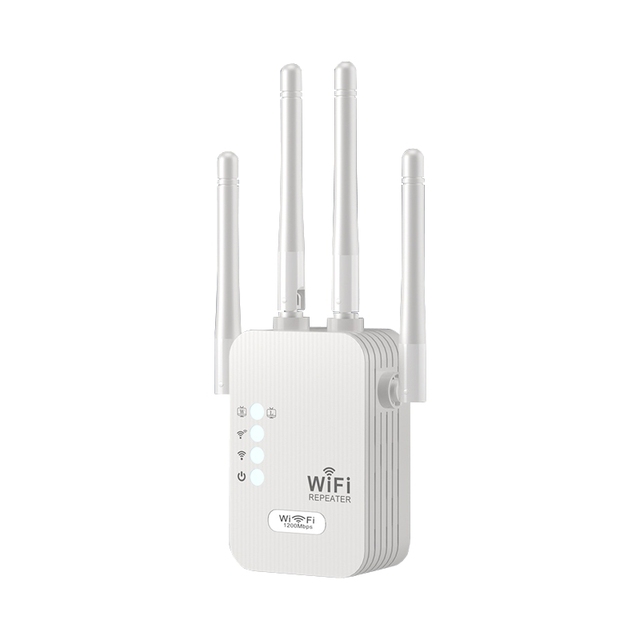 AC1200mbps Dual Band Wifi Repeater 2.4G Long Range Extender 5G Signal Amplifier WiFi Repetidor