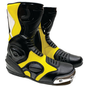 Botas de Motociclismo de Cuero Personalizadas de Última Tendencia, Botas de Carreras de Motocicleta, Botas de Motocross Impermeables al por Mayor - Product Image 6