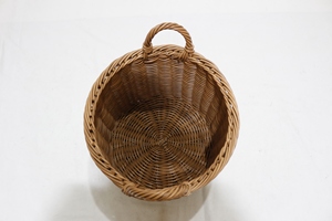 Modern Round <b>Plastic</b> Rattan Clothing Storage <b>Baskets</b>-Eco-Friendly Foldable Design - Product Image 2