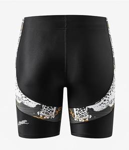 Shorts de bain pour hommes de haute qualité, durables, à taille élastique, séchage rapide, coupe classique, longueur genou, couleur personnalisée, imprimés - Product Image 2