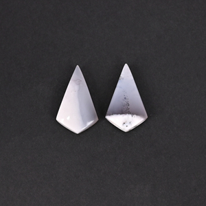 Ópalo Dendrítico Natural de 13.2 Quilates (Peso por Par) 20x12mm Forma de Cometa Gema Suelta - Product Image 5