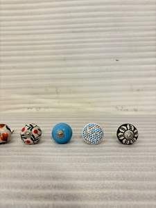 Tiradores de Cerámica Pintados a Mano para Cajones y Armarios - Asas Ecológicas y Duraderas para Cocina, Dormitorio y Cómoda - Artísticos de Primera Calidad - Product Image 3