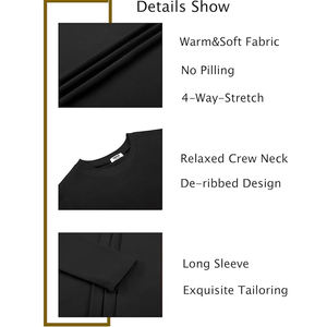 เสื้อยืดผู้ชาย เสื้อฟิตเนส เสื้อยืดออกกำลังกายทรงเข้ารูป เสื้อเพาะกาย แขนยาว ชายเสื้อโค้ง ชุดกีฬา สำหรับออกกำลังกายที่ยิม - Product Image 6