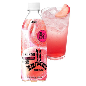 La bebida de sidra Mitsuya es casi un jugo de melocotón con gas. - Product Image 1