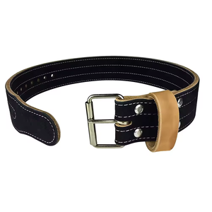 เข็มขัดยกน้ำหนักสำหรับผู้ชายและผู้หญิง เข็มขัดยกน้ำหนักหนัง เข็มขัดพยุงหลังสำหรับยกน้ำหนัก - Product Image 2