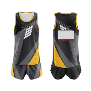 Notre collection de vêtements de sport d'athlétisme la plus vendue est dotée de matériaux résistants à la chaleur et d'un design de logo personnalisé. - Product Image 3