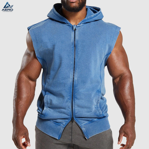 Último Estilo con Logotipo Personalizado, Mejor Proveedor, Precio al por Mayor, Buena Calidad, Producto de Moda Recién Llegado, Sudaderas sin Mangas para Hombre - Product Image 3