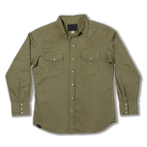 Chemises de Travail pour Hommes à Boutons, Coton de Haute Qualité, Logo Personnalisé, Manches Longues, Respirantes, Style Casual d'Été, Style Rancher - Product Image 4
