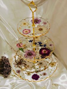 Premium Resin Cake Stand For Birthday <b>Party</b> Dessert <b>Tables</b> Wedding Celebrations And Bakery Counter Displays - Product Image 1