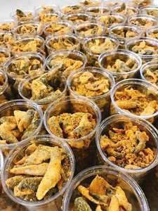 100% HIGH QUALITY CRISPY SALMON FISH SKIN CHIPS SALTED EGG 2024 - Product Image 3