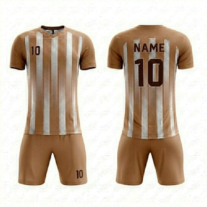 Nouvel arrivage : Ensemble d'uniformes de football respirants et à séchage rapide, personnalisables pour équipes, légers, unisexes - Product Image 4