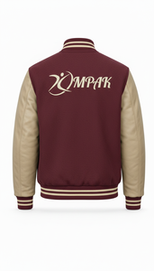 Vêtement d'extérieur tendance en molleton de coton de style américain professionnel avec manches contrastées, style américain durable - Product Image 3