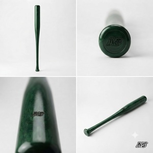 Bate de Béisbol de Calidad Profesional para Torneos, Equipo Deportivo de Madera, Duradero, con Agarre Cómodo y Alto Rendimiento - Product Image 6