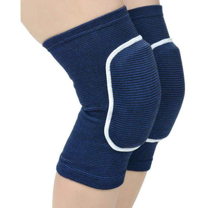 Genouillère légère de soutien athlétique, manchon de protection, confortable, à compression élastique, tissu respirant pour le sport - Product Image 5