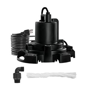 1/2 HP 1600 GPH Bomba de cubierta de piscina automática Cable de 25 pies Equipo de piscina SUMERGIBLE - Product Image 1