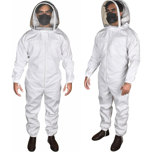 Combinaison d'apiculture de qualité professionnelle avec couverture intégrale du corps pour l'entretien des ruches, la collecte du miel et le travail d'apiculteur en extérieur - Product Image 4