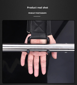 Factory Wholesale Price Gym Workout Neoprene Padded Power <b>Weight</b> Lifting Hooks for Wrist <b>Weight</b> Lifting Bodybuilding Fitness - Product Image 1
