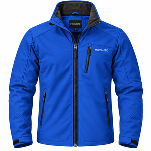 Chaqueta Soft-Shell para Hombre con Logotipo Personalizado, Premium, 95% Poliéster, 5% Elastano, Resistente al Viento e Impermeable, para Senderismo - Product Image 1