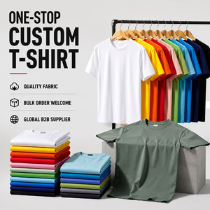 Camiseta Casual de Manga Corta para Hombre, Estilo Urbano 2026, Corte Regular, Etiqueta Privada Personalizada, Tejido Sólido de 240g, 100% Algodón - Product Image 3