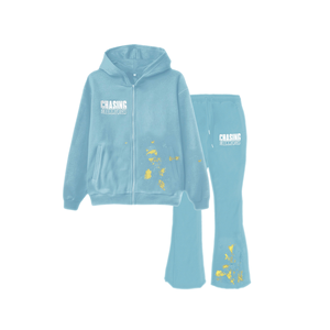 ชุดวอร์มผ้าโพลีเอสเตอร์คอตตอนสั่งทำได้ทุกฤดู ปักลาย พิมพ์ลาย คุณภาพพรีเมียม เสื้อฮู้ดดี้ กางเกงวอร์มขายาว - Product Image 3