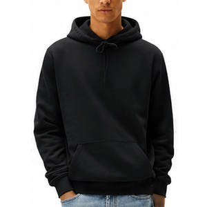 Sudadera con Capucha para Hombre, de Forro Polar, Color Sólido, con Bolsillos, Estilo Casual para Invierno, Corte Regular, 100% Algodón, Tejido Transpirable - Product Image 6
