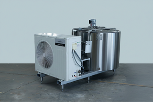 Réservoir de refroidissement de lait en acier inoxydable BMC 500L pour fermes laitières, centres de collecte de lait, refroidissement et stockage hygiénique du lait - Product Image 5