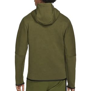 Sudaderas con Capucha Casuales de Invierno para Hombre, Unisex, con Logotipo Personalizado, Forro Polar, Impermeables, Transpirables, Impresión Digital, Poliéster/Algodón - Product Image 2