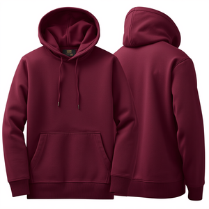 Sudadera con Capucha Personalizada para Hombre, Ecológica, con Forro Térmico, de Felpa Gruesa, para Invierno, Uso Casual, Venta al Por Mayor - Product Image 3