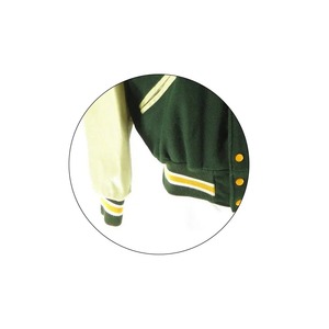 Hot Sale Trendy Women's Letterman Varsity Jacket Breathable Cotton Outerwear for Autumn and Winter Wholesale Price - Product Image 5