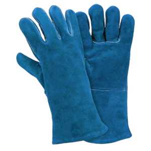 Wholesale Cowhide Split Leather Welding Safety <b>Gloves</b> CE Certified 11 oz Heavy Duty Abrasion Heat Resistant Anti-Vibration - Product Image 4