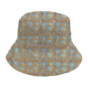 Vente d'usine – Nouveaux chapeaux bob matelassés personnalisés à imprimé intégral, avec logo sur mesure, pour hommes et femmes, haute qualité - Product Image 3