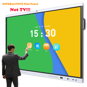 Pizarra Interactiva de 75 Pulgadas con Pantalla <span class=keywords><strong>Eshare</strong></span>, Paneles Planos Interactivos Digitales, Pizarra de Enseñanza con IA para Escuelas y Conferencias - Product Image 1
