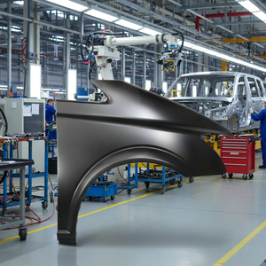 Nuevo Guardabarros Delantero Derecho de Acero Original OEM para Mercedes-Benz Vito Bus (W639) 2003-2014, Reemplazo de Guardabarros OE 6398800500 - Product Image 1