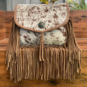 Mới hợp thời trang thời trang chất lượng cao da bò da Crossbody rìa túi cho phụ nữ của bán buôn thiết kế sang trọng chính hãng ví da - Product Image 4